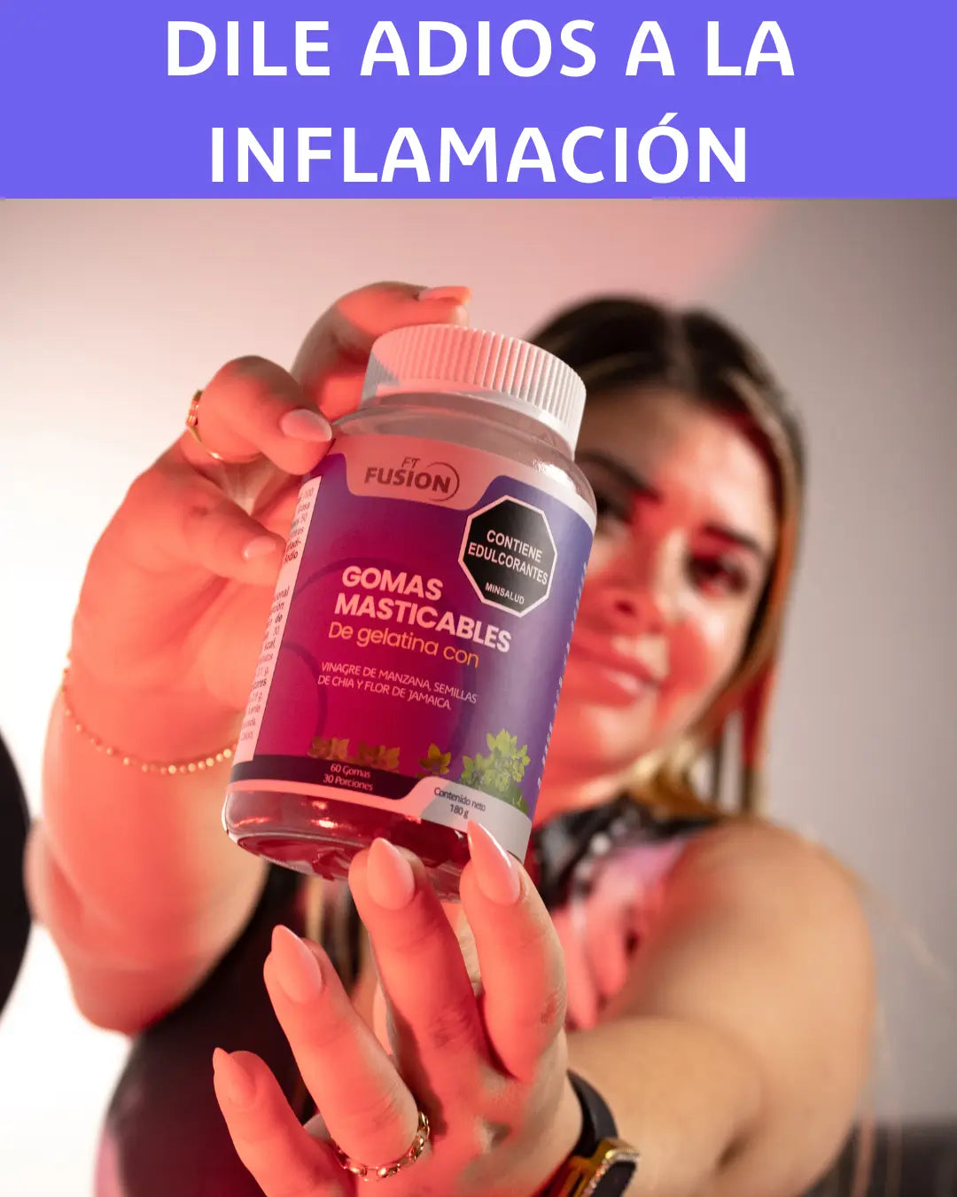 Vinagre de manzana ¡Gomas Masticables 100% Naturales!