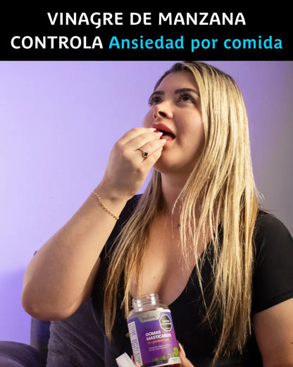 Vinagre de manzana ¡Gomas Masticables 100% Naturales!