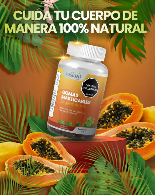 Detoxbite ¡Gomas Masticables 100% Naturales!